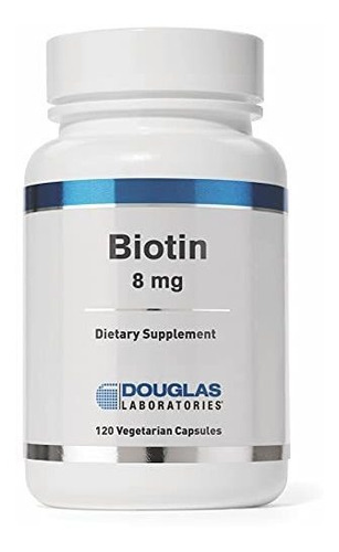 Laboratorios Douglas - Biotina 8 Mg - Vitamina A B7 Para Ap