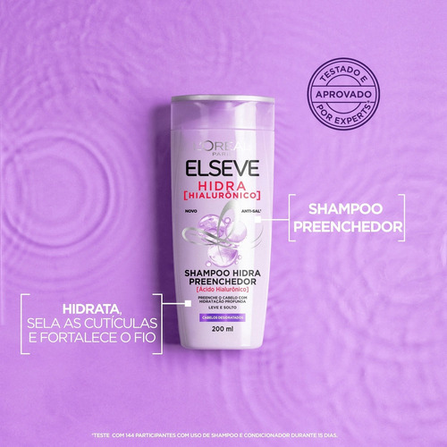 Elseve L'oréal Paris Hidra Hialurônico - Shampoo 400ml