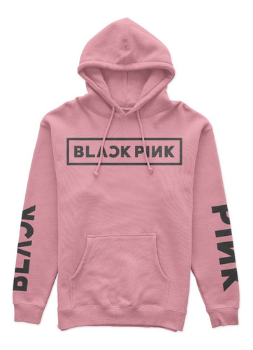 Sudadera Hoodie Dama Black Pink K-pop Rosa Unisex Crew 21