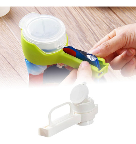 Bolso De Alimentos Clip Ligero Práctico Con Mango 1 Pieza