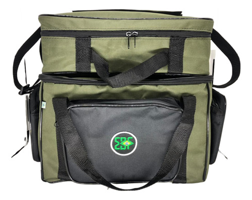 Bolsa Pesca Apetrecho Connection Com Porta Carretilhas Verde