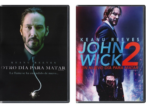 Otro Dia Para Matar Y John Wick 2 Keanu Reeves Peliculas Dvd