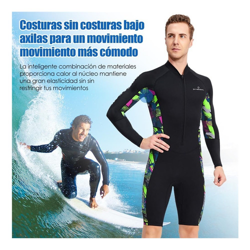 Traje De Neopreno Hombre Para Natación, Deportes Acuáticos