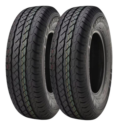 Kit 2 Pneu Lanvigator Aro R16 205/75r16c 110/108r Milemax R