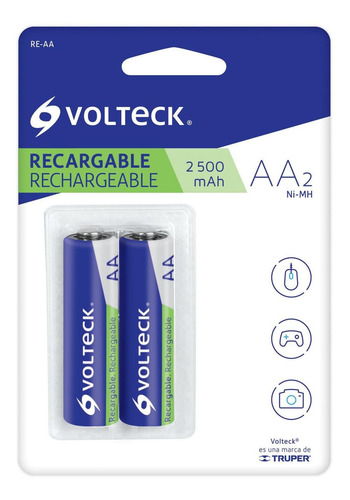 Pila Recargable Aa Voltech 47204