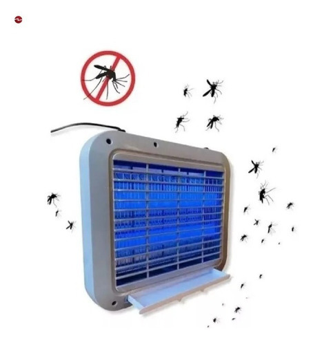 Lámpara Mata Mosquitos Moscas Zancudos Luz Uv E Insectos