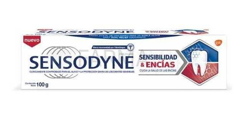 Pasta Dental  Sensibilidad & Encías X100gr Sensodyne