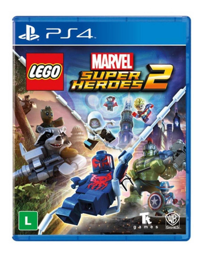 Lego Marvel Super Heroes 2 Br - Ps4