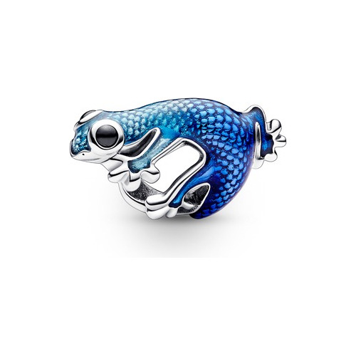 Charm Gecko Azul S925