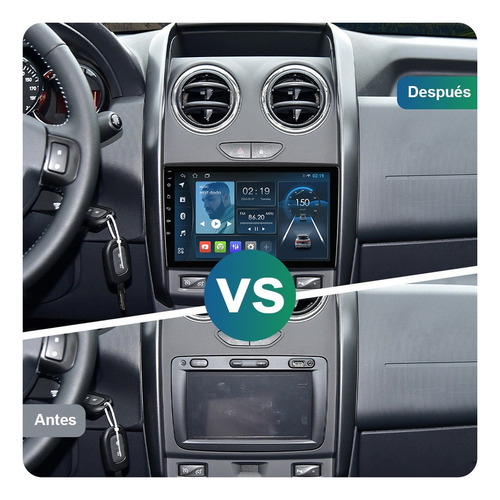 P Stereo 2+32g Carplay For Renault Captur Duster Logan