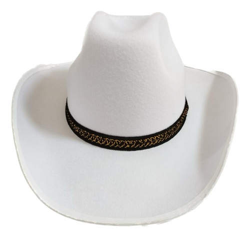 Sombrero Vaquero Texano Blanco