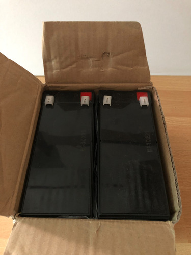 2 Batería Recargable Expertpower Estándar 12v 7ah Exp1270