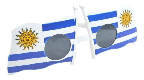 Lentes Con Bandera Uruguay Cotillón Effa´s Party