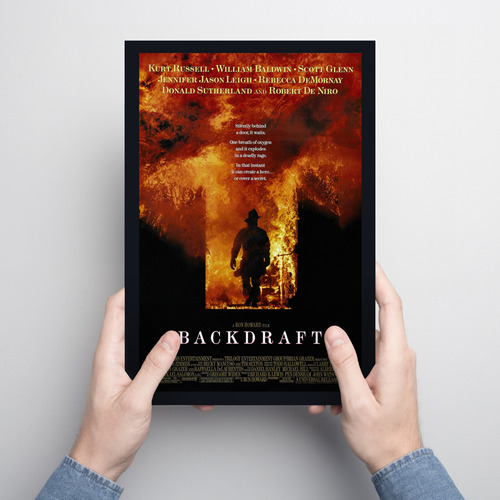 Cuadro 20x30 Pelicula Backdraft 001