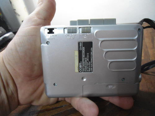 Walkman Coby Cx-r60 - Para Reparo Ou Peças