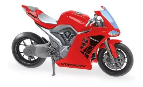 Brinquedo Infantil Moto De Corrida Venon 1200 Sport