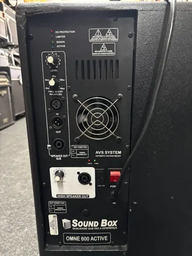 Caixa Torre Sound Box Omne 600 Ativa - Loja Jarbas Instrum