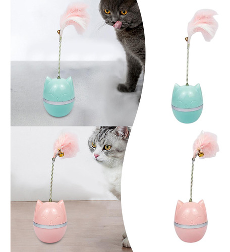 2 Piezas De Juguetes Interactivos Para Gatos, Decoración De
