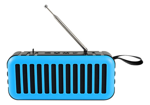 Altavoz Bluetooth Con Radio, Mini Subwoofer, Carga Solar W