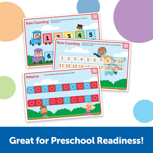 Juego Preescolar Mathlink Cubes Learning Resources, 115 Piez