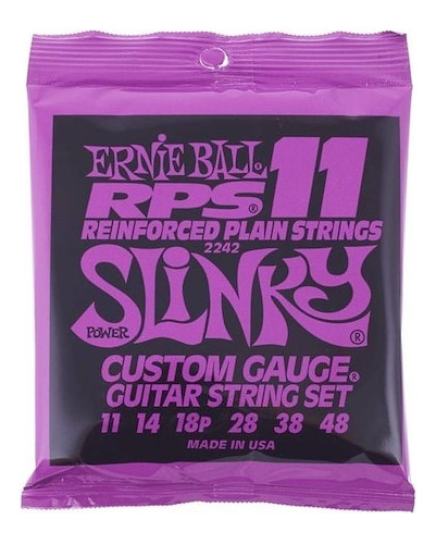 Encordado Ernie Ball Guitarra Eléctrica 011 - 048 Rps P02242