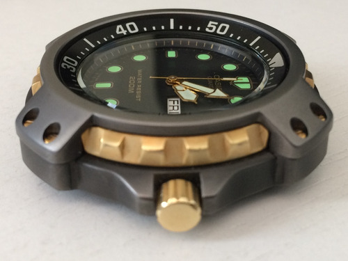 Relógio Casio Md-703 (*mod) - Diver - Antigo - Raríssimo