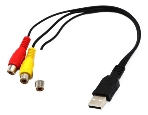 Cable Conversor Av De Vídeo 3rca+adaptador De Vídeo/v De 3rc