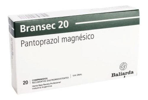 Bransec 20 Mg 20 Comprimidos