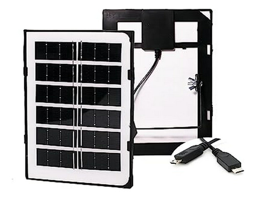 Panel Solar Fellden De 6 V, Cargador De Batería De Panel Sol