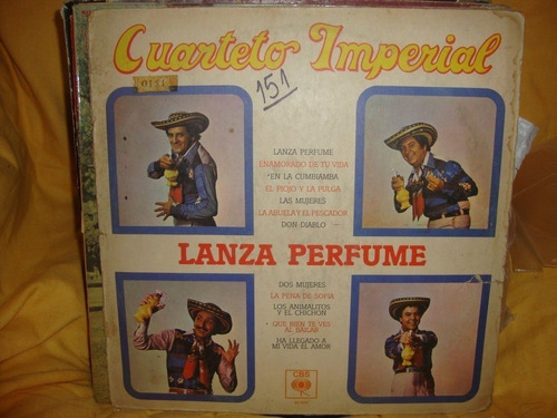 Vinilo Cuarteto Imperial Lanza Perfume C3