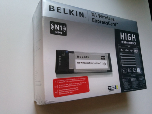 Imagen 1 de 1 de Tarjeta De Red Wifi Para Laptop Belkin N1
