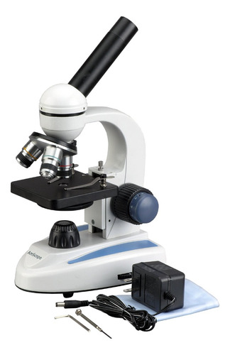 Amscope Microscopio Monocular Compuesto Inalámbrico M158b,.