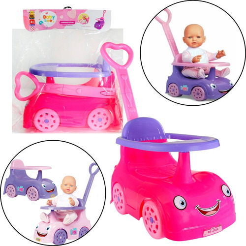 Brinquedo Carrinho De Bonecas Passeio Presente Menina Barato