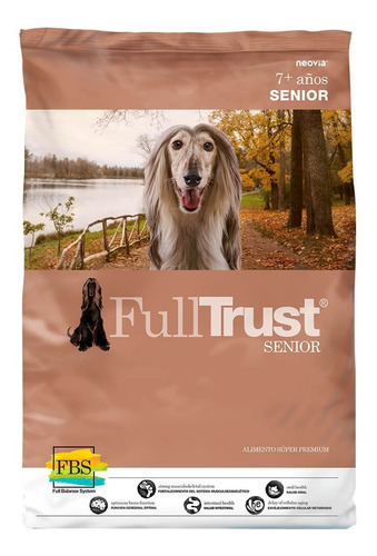 Imagen 2 de 2 de Alimento Full Trust 7+ Full Balance System para perro senior todos los tamaños sabor mix en bolsa de 8kg