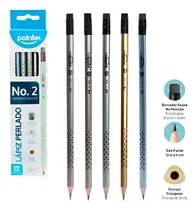 Comprar Set 12 Lápices De Grafito No 2 Puntero Mgp-12-b
