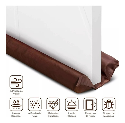 Protector Aislante Frío Y Polvo Para Puertas Ventanas