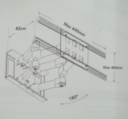 Base Soporte Tv Móvil 40 PuLG - 70 PuLG