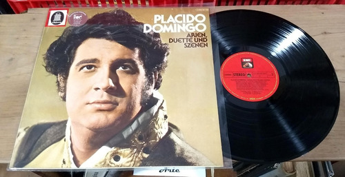 Placido Domingo Arien Duette Uns Szenen Disco Lp Alemania