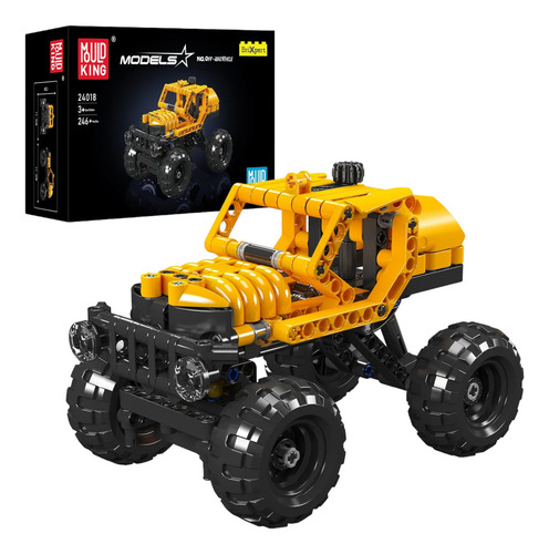 Auto/camioneta Mould King Juego De Construccion 246 Piezas Versión Del Personaje Models Road Vechicle