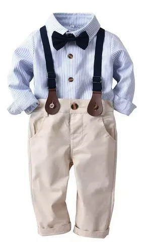 Trajes para niño con tirantes hotsell