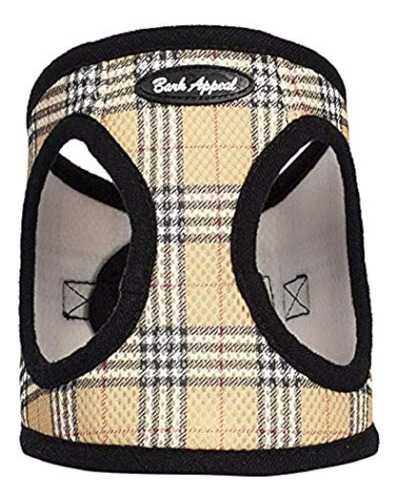 Bark Appeal Plaid Comfort Chaleco Acolchado Para Mascotas Ma