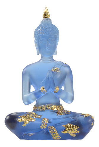 Estatua De Buda Transparente, Meditación Shakyamuni,