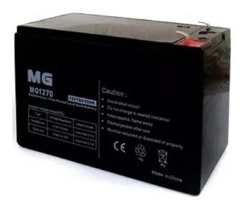 Bateria Gel 12v 7ah 7 Alarma Recarga Para Ups Oferta 