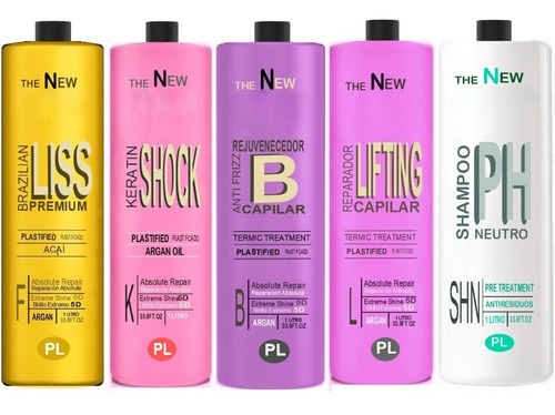 Shampoo Alisado Brasiler Keratina Rej B Lifting 5 Litros !