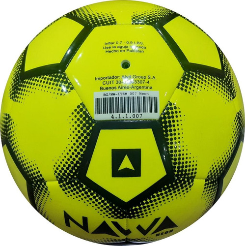 Pelota Futbol Nawa Neon N°5 Tpu Asfl70