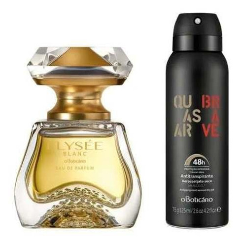 Combo Elysée Blanc Eau De Parfum + Quasar Brave Aerosol