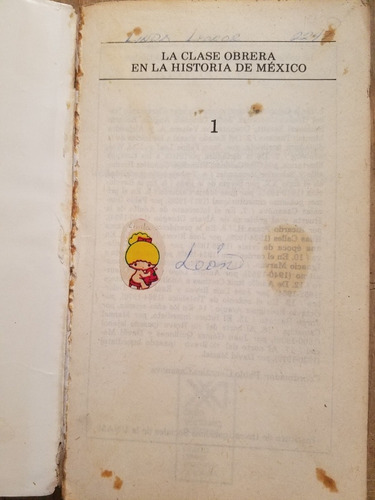 La Clase Obrera En La Historia De México De La Colonia (Usado)