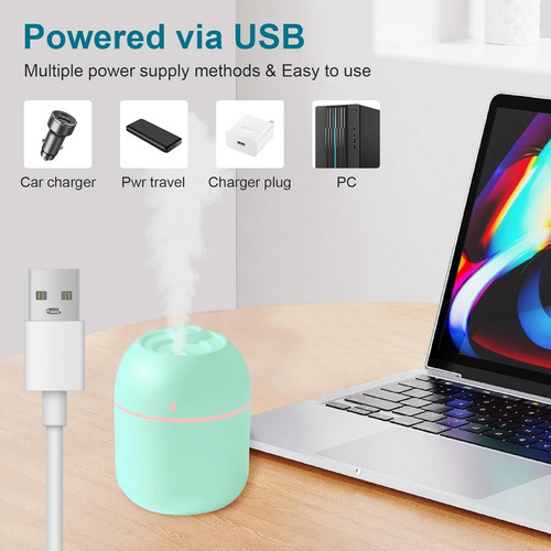 Humidificador Portátil Pequeño, Humidificador De Escritorio