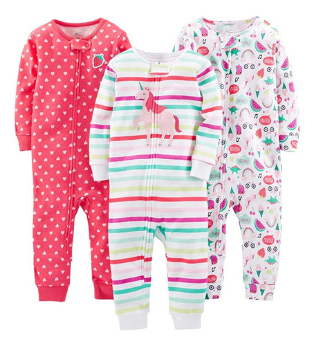 Ositos Pijamas Simple Joys By Carters Pack X3 Originales