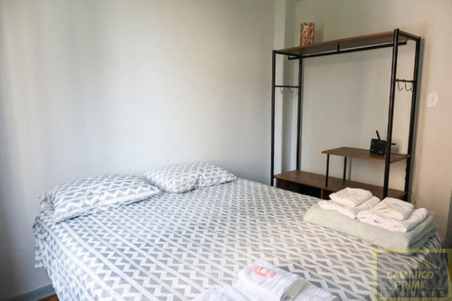 Imagem 7 de 9 de Apartamento Com 1 Dormitório Na Região Da Bela Vista! - Eb87355